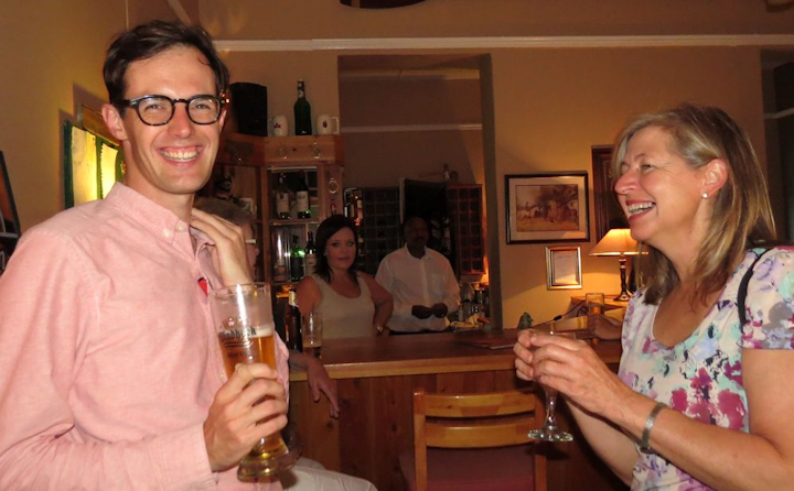 Brandon Powell and Tinks Fowler